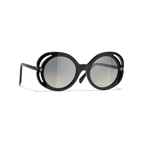 round sunglasses chanel